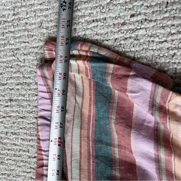 NWT American Eagle Striped Tie Back Tube Linen Jumpsuit - Picture 12 of 16